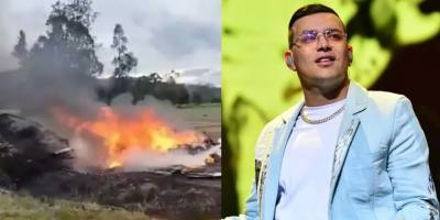 Kolombiyalı şarkıcı Jimenez'in içinde bulunduğu küçük uçağın düşmesi sonucu 6 kişi öldü