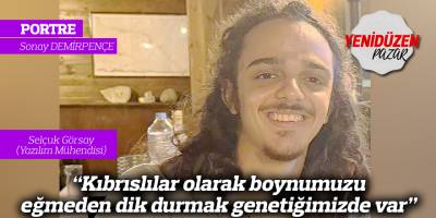 “Kıbrıslılar olarak boynumuzu eğmeden dik durmak genetiğimizde var”