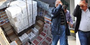 Denizde sahte belgeyle transfer