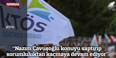 KTÖS: “Nazım Çavuşoğlu konuyu saptırıp sorumluluktan kaçmaya devam ediyor”