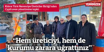 “Hem üreticiyi, hem de kurumu zarara uğrattınız”