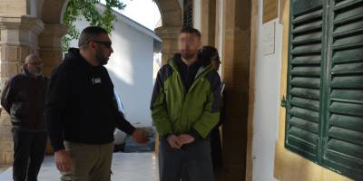 Ercan’da uyuşturucuyla yakalanan zanlı 2 gün tutuklu kalacak