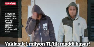 Yaklaşık 1 milyon TL’lik maddi hasar!