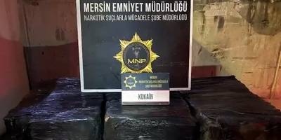 Mersin Limanı'nda 298 kilogram kokain ele geçirildi