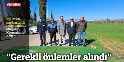 Atlılar'da şap hastalığı tespit edildi…