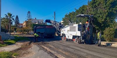 Mağusa’da 2. Etap asfalt çalışmaları devam ediyor