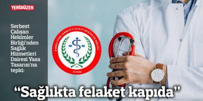“Sağlıkta felaket kapıda”