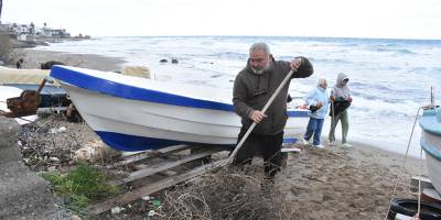 Karaoğlanoğlu’nda plaj temizliği gerçekleştirildi