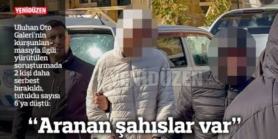 "Aranan şahıslar var"