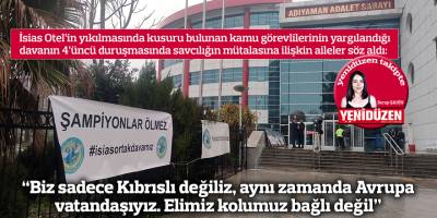 “Biz sadece Kıbrıslı değiliz, aynı zamanda Avrupa vatandaşıyız. Elimiz kolumuz bağlı değil”