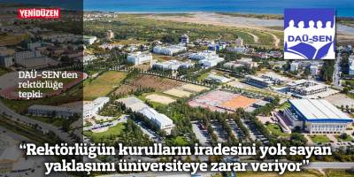 “Rektörlüğün kurulların iradesini yok sayan yaklaşımı üniversiteye zarar veriyor”