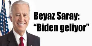 “Biden’in gelişini Eroğlu açıkladı”