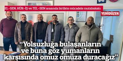 “Yolsuzluğa bulaşanların ve buna göz  yumanların karşısında omuz omuza duracağız”