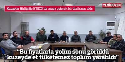 “Bu fiyatlarla yolun sonu görüldü kuzeyde et tüketemez toplum yaratıldı”