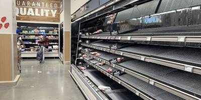 ABD'yi etkisi altına alacak dondurucu soğuklar öncesi raflar boşaldı