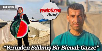 “Yerinden Edilmiş Bir Bienal: Gazze” 