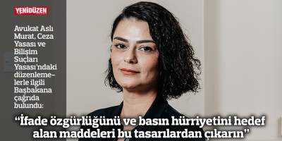 “İfade özgürlüğünü ve basın hürriyetini hedef alan maddeleri bu tasarılardan çıkarın”