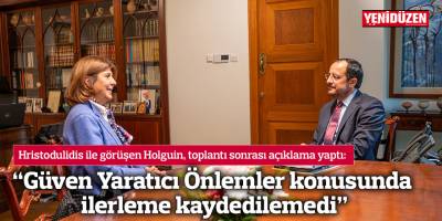 “Güven Yaratıcı Önlemler konusunda ilerleme kaydedilemedi”