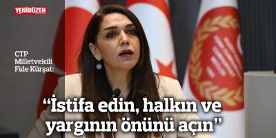 “İstifa edin, halkın ve yargının önünü açın”