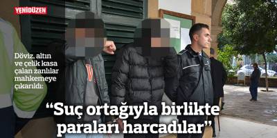 “Suç ortağıyla birlikte paraları harcadılar”