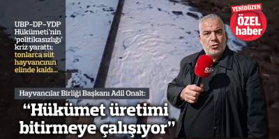 “Hükümet üretimi bitirmeye çalışıyor”