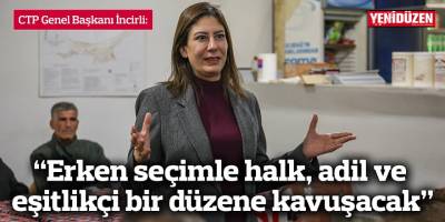“Erken seçimle halk, adil ve eşitlikçi bir düzene kavuşacak”