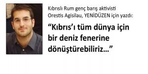 19 yaşındaki gençten barış mesajı