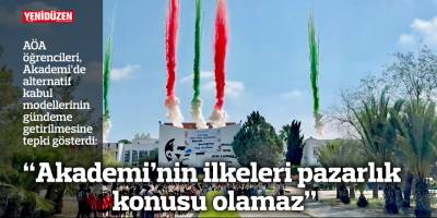 “Akademi’nin ilkeleri pazarlık konusu olamaz”