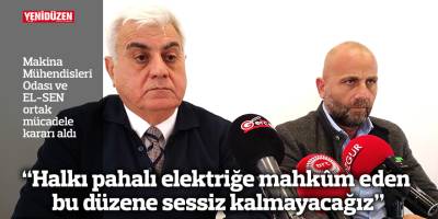 “Halkı pahalı elektriğe mahkûm eden bu düzene sessiz kalmayacağız”