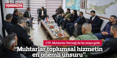 İncirli: Muhtarlar toplumsal hizmetin en önemli unsuru