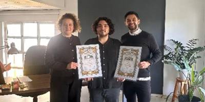 DAÜ Mimarlık Fakültesi İç Mimarlık Bölümü’ne Golden Trezzını Awards’tan çifte Platınum ödülü