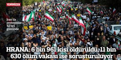 HRANA: 6 bin 961 kişi öldürüldü, 11 bin 630 ölüm vakası ise soruşturuluyor