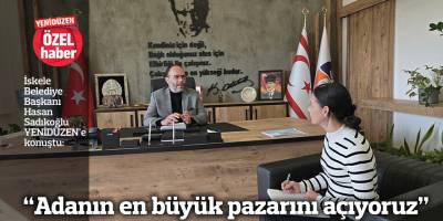 “Adanın en büyük pazarını açıyoruz”