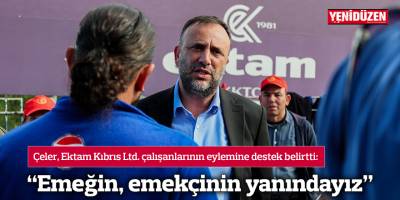 “Emeğin, emekçinin yanındayız”