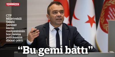 “Bu gemi battı”