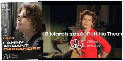 Efsanevi Fransız aktris Fanny Ardant, "Cassandre" ile Kıbrıs Tiyatro Festivali’nde sahne alacak
