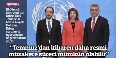 “Temmuz’dan itibaren daha resmi müzakere süreci mümkün olabilir”