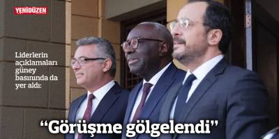 “Görüşme gölgelendi"