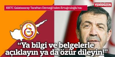 “Ya bilgi ve belgelerle açıklayın ya da özür dileyin”