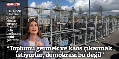 “Toplumu germek ve kaos çıkarmak istiyorlar, demokrasi bu değil”