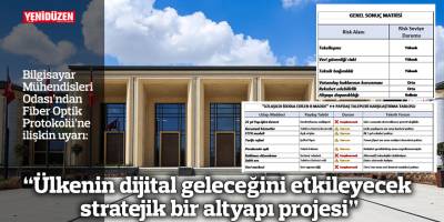 “Ülkenin dijital geleceğini etkileyecek stratejik bir altyapı projesi”