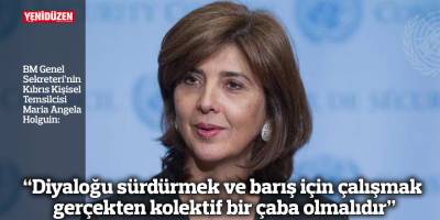 “Diyaloğu sürdürmek ve barış için çalışmak gerçekten kolektif bir çaba olmalıdır”