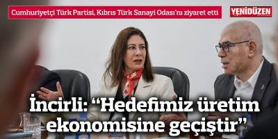 İncirli: “Hedefimiz üretim ekonomisine geçiştir”