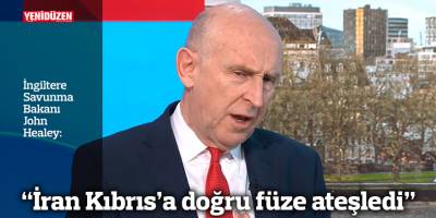 "İran Kıbrıs’a doğru füze ateşledi"