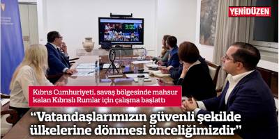 Kıbrıs Cumhuriyeti, savaş bölgesinde mahsur kalan Kıbrıslı Rumlar için çalışma başlattı