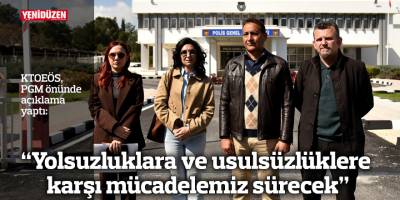 “Yolsuzluklara ve usulsüzlüklere karşı mücadelemiz sürecek”