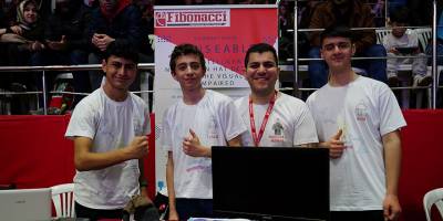 Robotik kodlama ekibinden birincilik