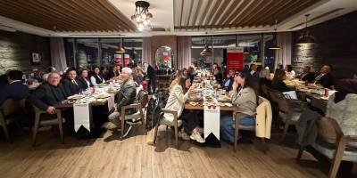 Creditwest Bank çalışanlari iftar yemeğinde bir araya geldi