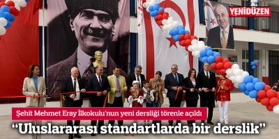 “Uluslararası standartlarda bir derslik”