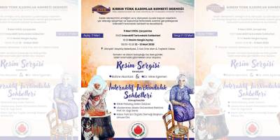 Gönyeli’de resim sergisi ve İnteraktif Farkındalık Sohbetleri düzenlenecek